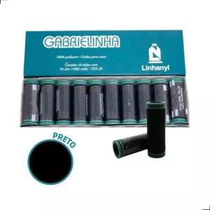 Linha Gabrielinha caixa com 10 unidades - Preta